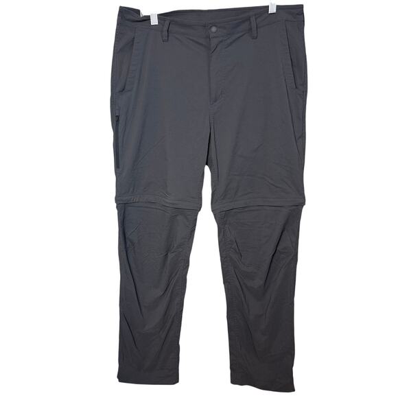 Mountain Hardwear Men's Basin Trek Convertible Pants Gray Size 36/30 Gorpcore - Picture 2 of 10